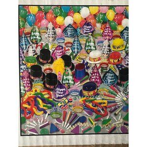 New Years Party Favor Kit for 100 Guests Beistle Super Bonanza Assortment